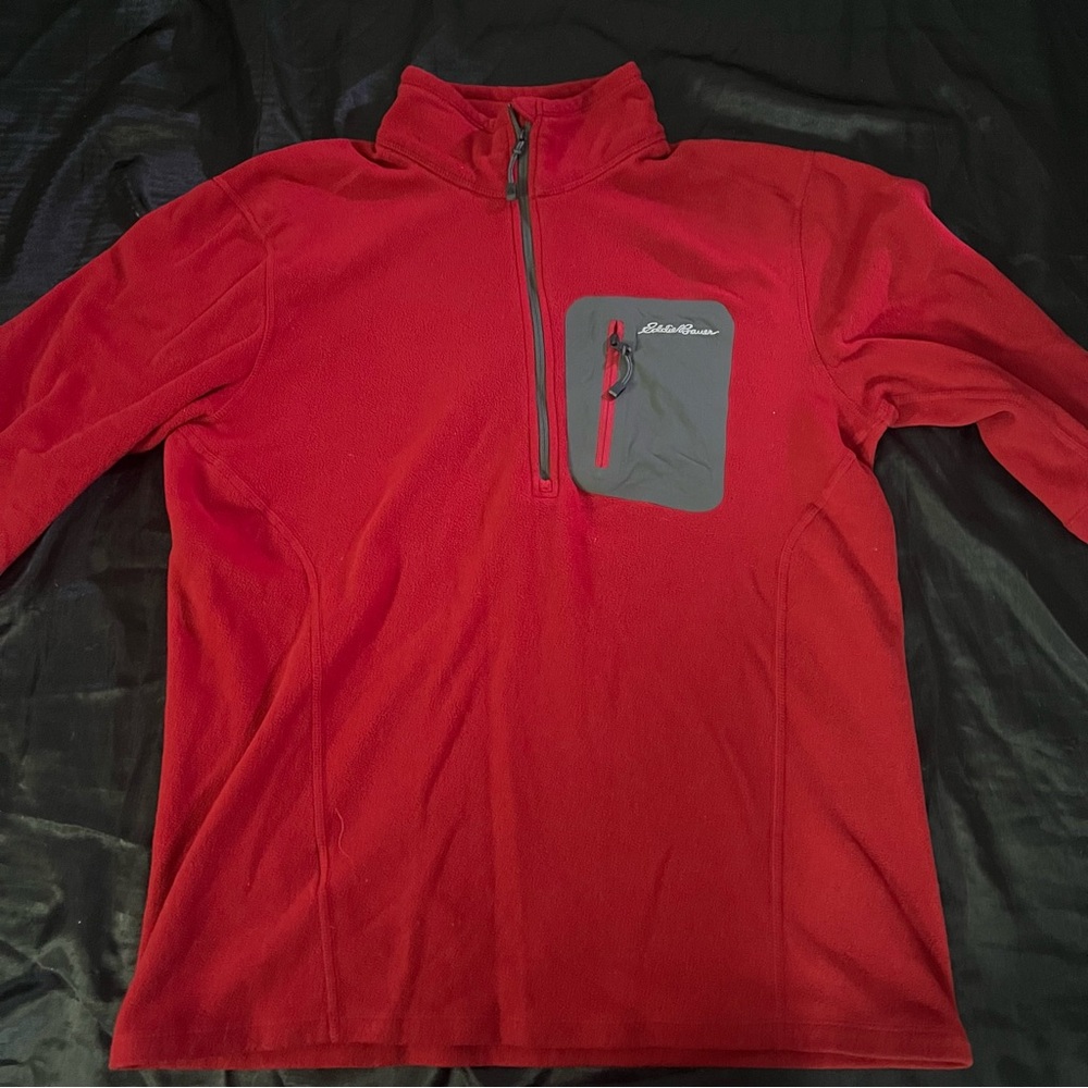 Eddie Bauer Quarter Zip Shirt